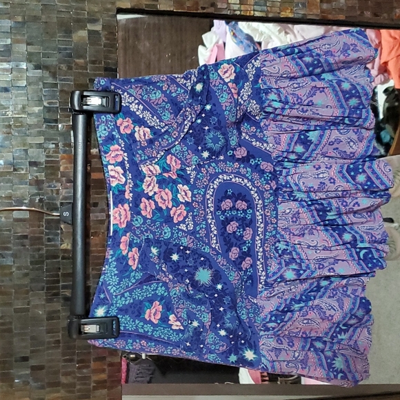 NWOT Spell Celestial Mini Skirt - Picture 3 of 6